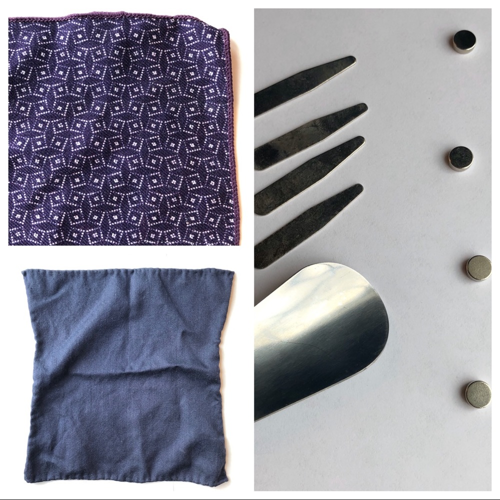 The Tie Bar Bundle - Pocket Squares/Collar Stays